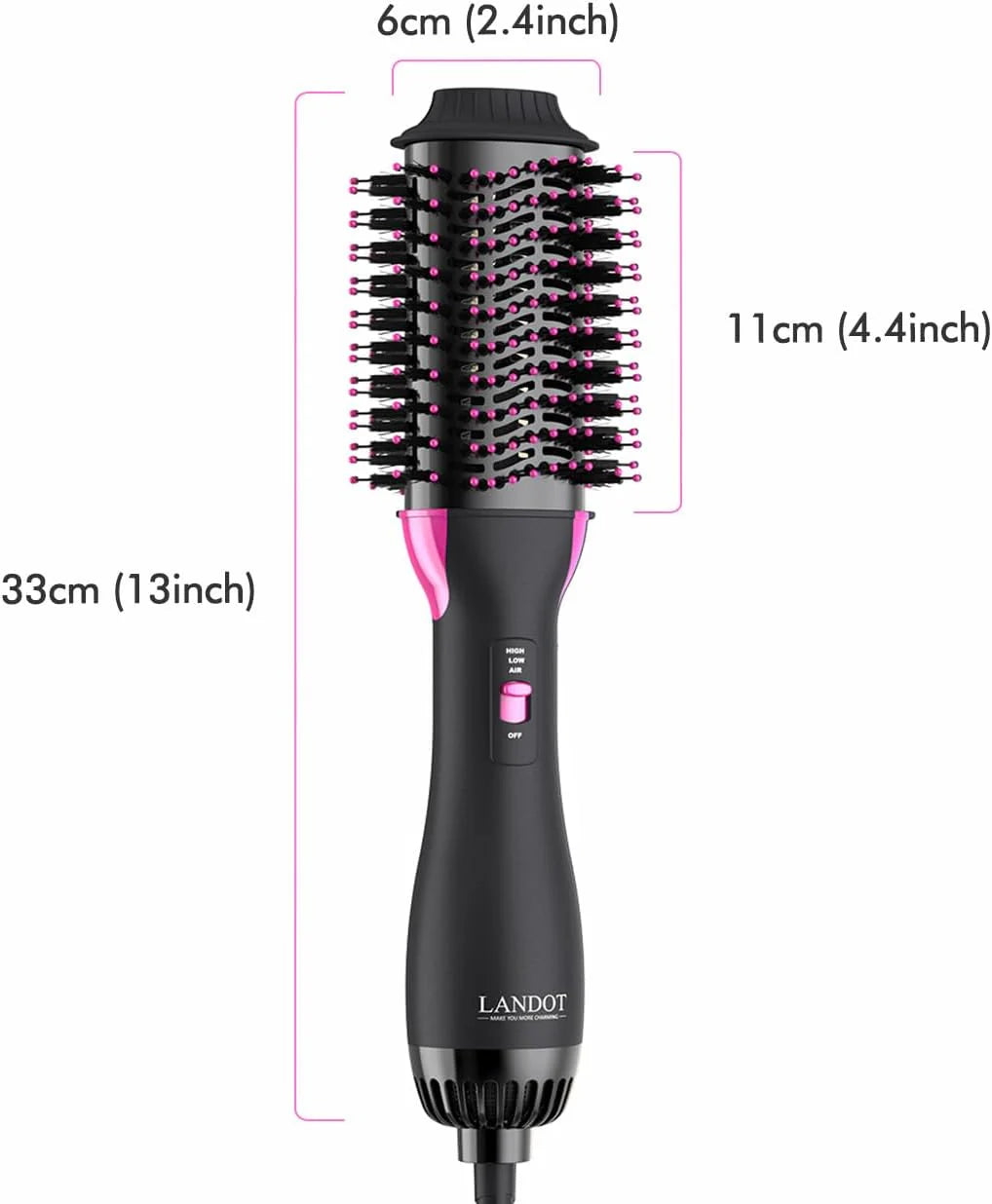 One-Step 3 in 1 Hot Hair Brush