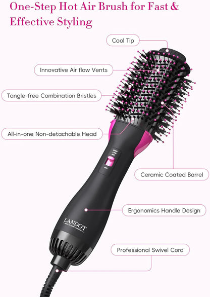 One-Step 3 in 1 Hot Hair Brush