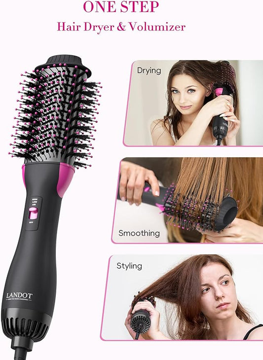 One-Step 3 in 1 Hot Hair Brush