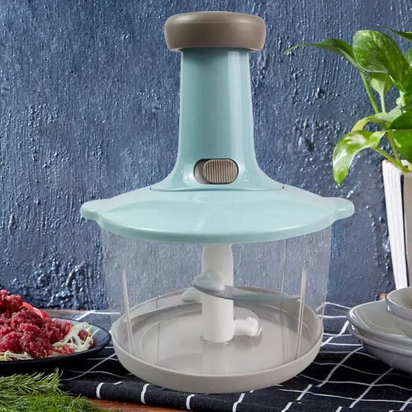 Hand Press Chopper With Handle