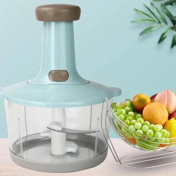 Hand Press Chopper With Handle