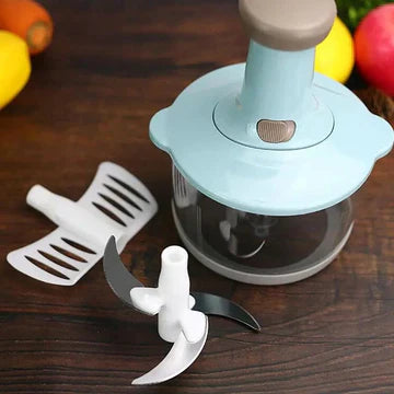 Hand Press Chopper With Handle