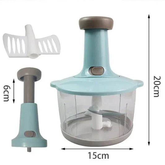 Hand Press Chopper With Handle