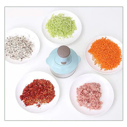 Hand Press Chopper With Handle